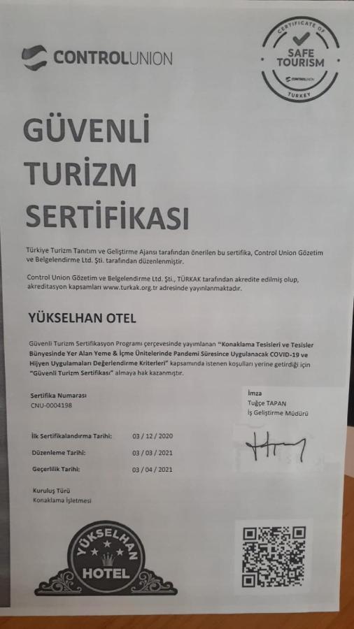 Adana Yukselhan Hotel Exterior photo